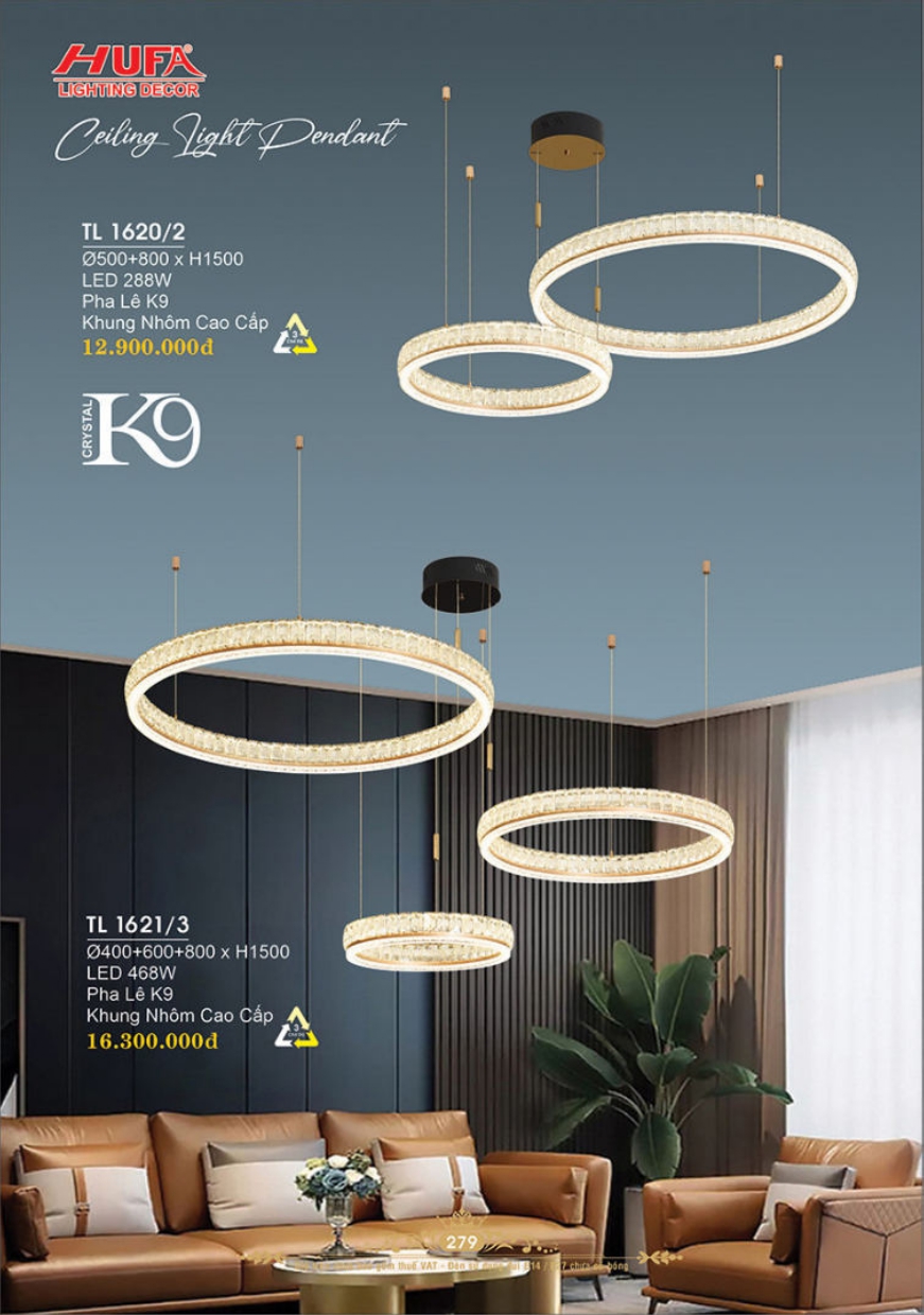 Bảng giá đèn trang trí HUFA